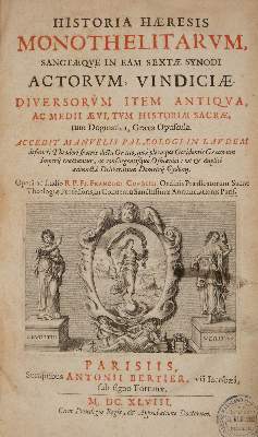 Bild Nr.1: 141-72 Combefis,F.: (Alte Drucke, Handschriften und Theologie)