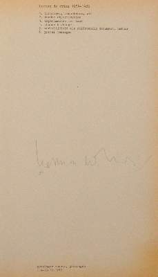 Bild Nr.2: 141-750 Vries, Herman de: (Kunstwissenschaft)