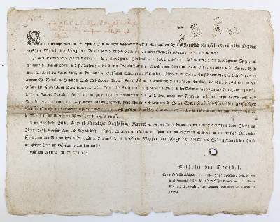 Bild Nr.1: 141-765 Droßdik,W.v.: (Einblattdrucke u. Flugschriften)