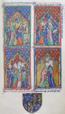Bild Nr.1: 141-802 Peterborough-Psalter, Der.: (Faksimile)