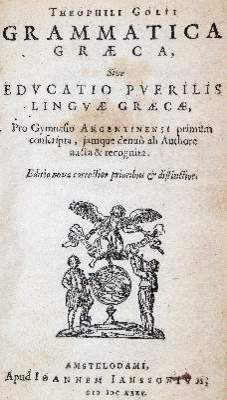 Bild Nr.1: 141-825 Golius,T.: (Lexika - Wörterbücher - Sprachwissenschaften)