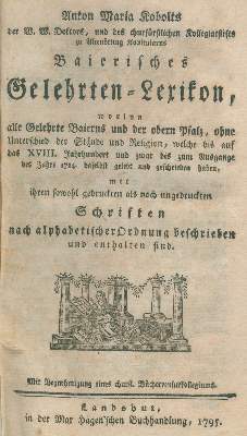 Bild Nr.1: 141-828 Kobolt,A.M.: (Lexika - Wörterbücher - Sprachwissenschaften)