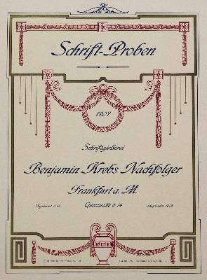 Bild Nr.1: 141-856 Krebs,B.: (Typographie und Kalligraphie)