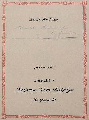 Bild Nr.2: 141-856 Krebs,B.: (Typographie und Kalligraphie)