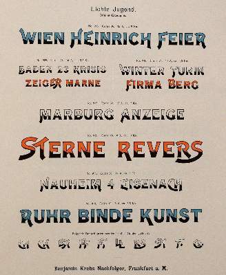 Bild Nr.3: 141-856 Krebs,B.: (Typographie und Kalligraphie)