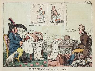 Bild Nr.2: 141-893 London und Paris.: (Karikatur)