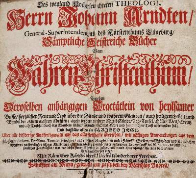 Bild Nr.1: 141-93 Arndt,J.: (Emblemata)
