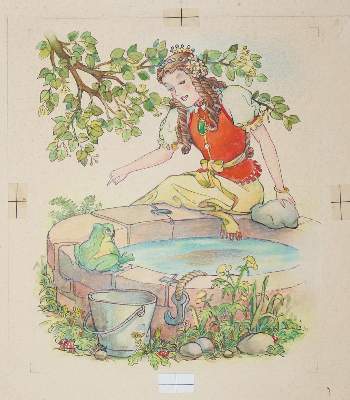 Bild Nr.3: 141-935 Schott,Josef: (Froschkönig)