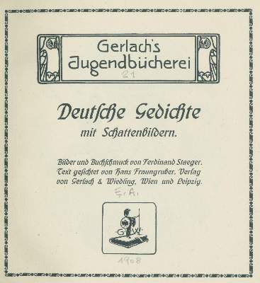 Bild Nr.4: 141-938 Gerlach's Jugendbücherei.: (Kinder- und Jugendbücher)