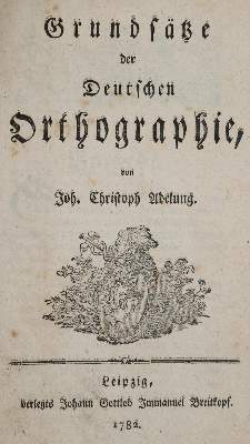Bild Nr.1: 141-976 Adelung,J.C.: (Literatur und illustrierte Bücher bis 19.Jahrhundert)