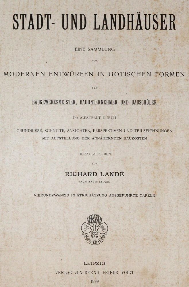 Große Abbildung Nr.3: 142-1027 Lande,R.: (Architektur)