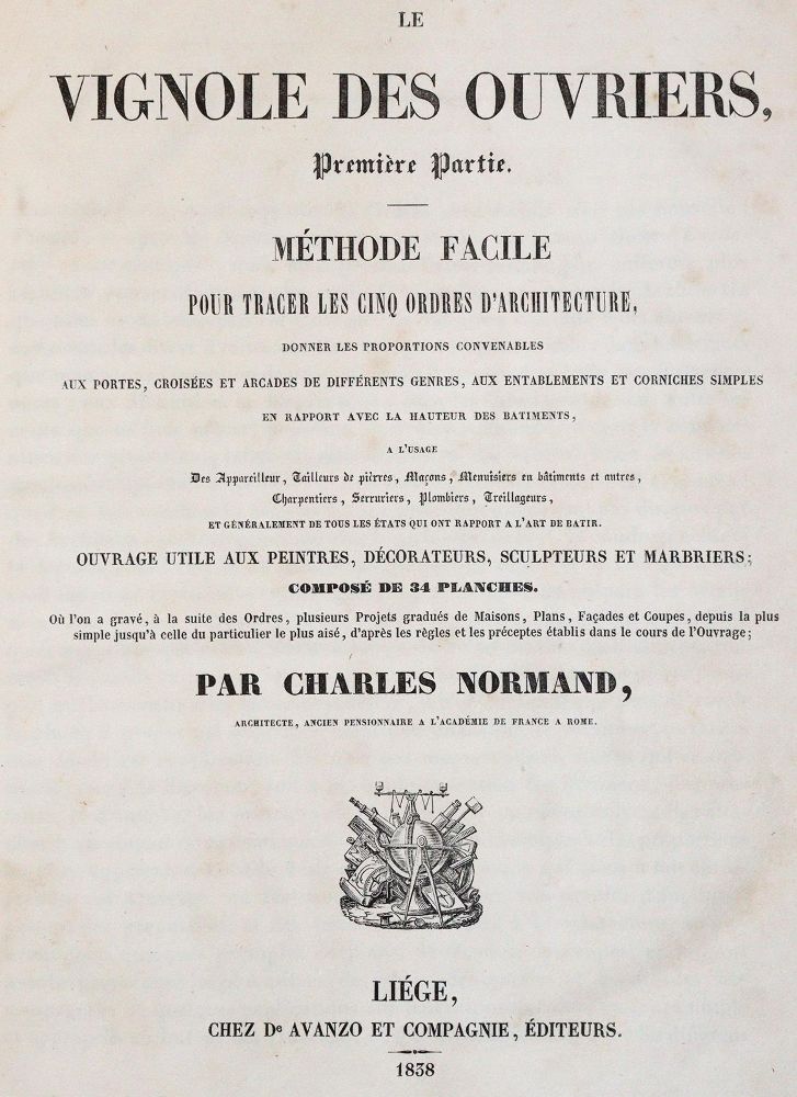 Große Abbildung Nr.1: 142-1028 Normand,C.: (Architektur)