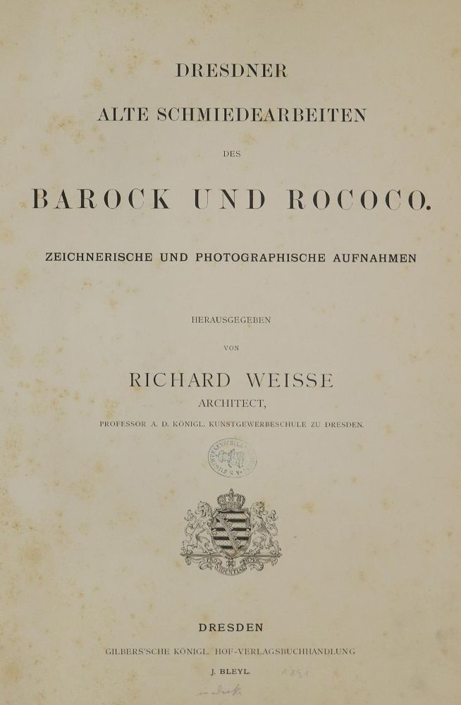 Große Abbildung Nr.2: 142-1047 Weisse,R.: (Dresden)