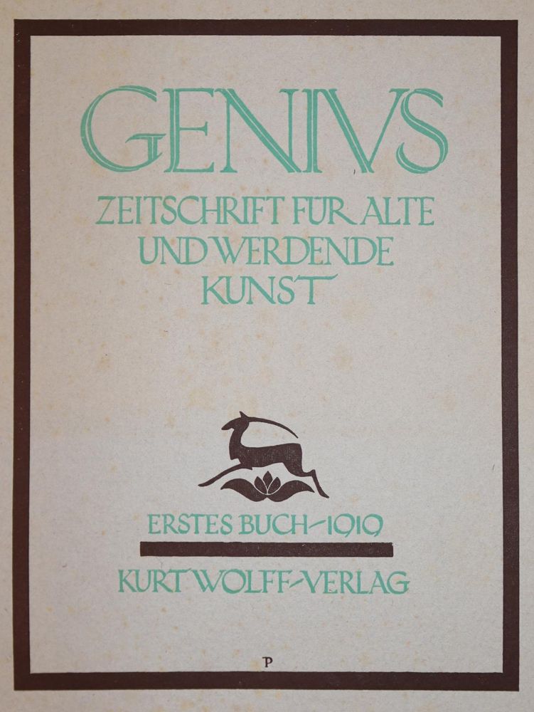 Große Abbildung Nr.1: 142-1051 Genius.: (Kunstwissenschaft)