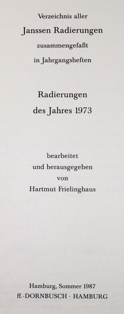 Große Abbildung Nr.1: 142-1057 Frielinghaus,H.: (Janssen)