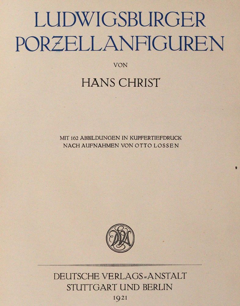 Große Abbildung Nr.1: 142-1085 Christ,H.: (Porzellan u. Keramik)