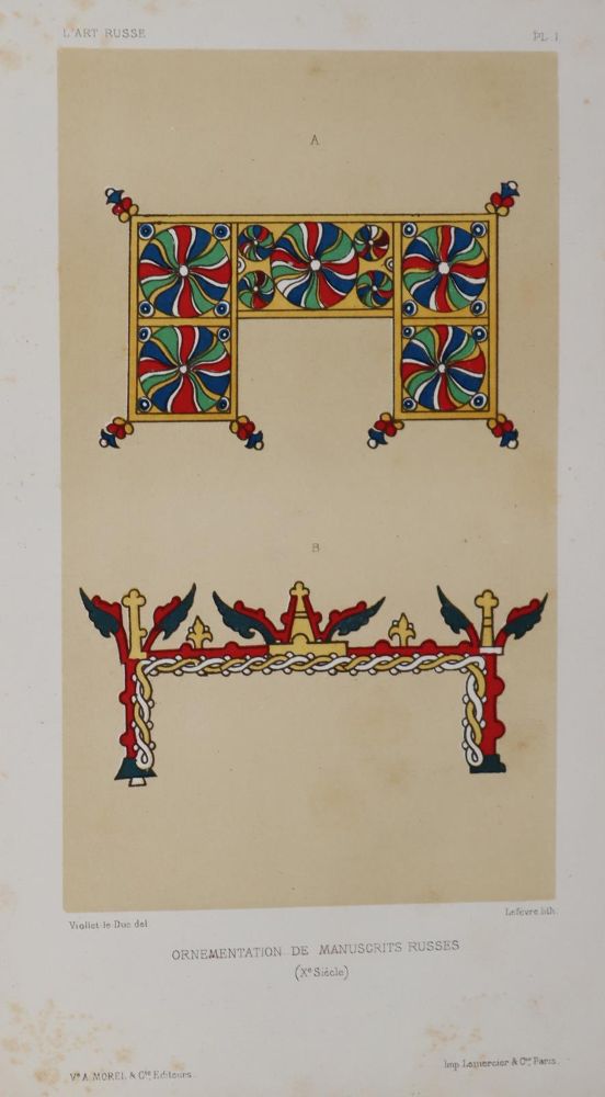 Große Abbildung Nr.2: 142-1092 Viollet le Duc,E.: (Russland)
