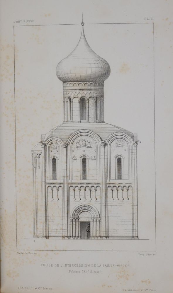 Große Abbildung Nr.3: 142-1092 Viollet le Duc,E.: (Russland)