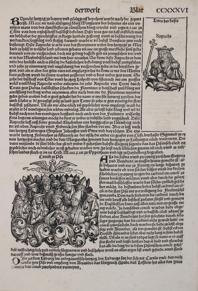 Große Abbildung Nr.6: 142-110 Einzelblätter.: (Alte Drucke, Handschriften und Theologie)