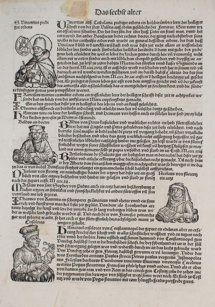 Große Abbildung Nr.8: 142-110 Einzelblätter.: (Alte Drucke, Handschriften und Theologie)