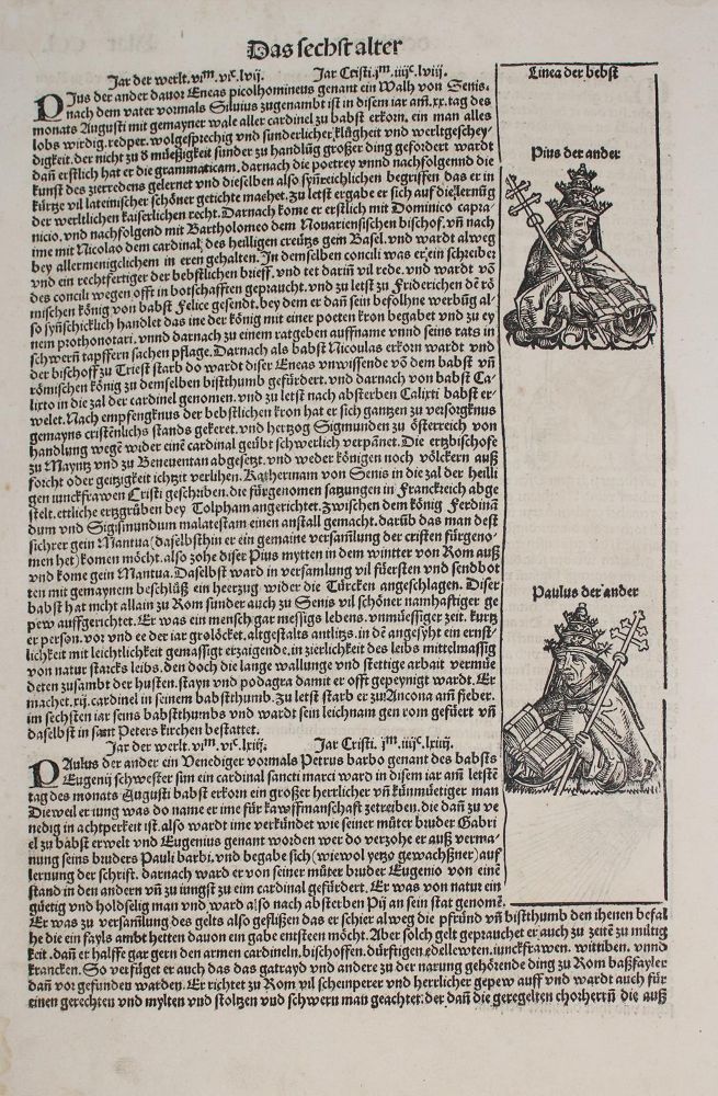 Große Abbildung Nr.9: 142-110 Einzelblätter.: (Alte Drucke, Handschriften und Theologie)