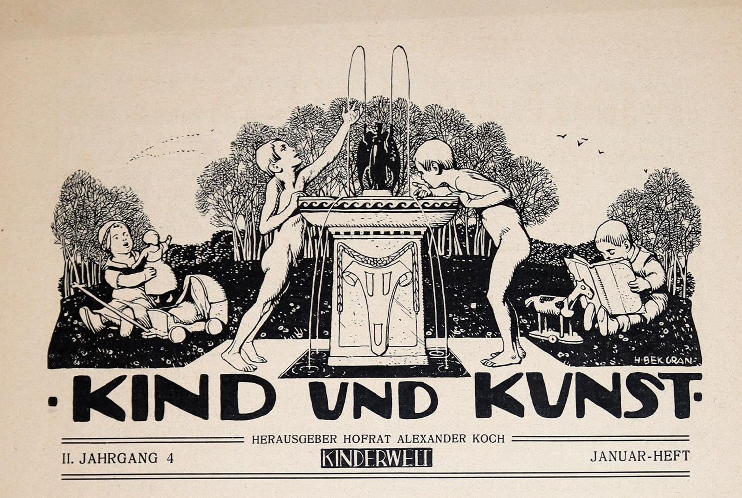 Große Abbildung Nr.2: 142-1107 Koch,A. (Hrsg.).: (Wiener Werkstätte)