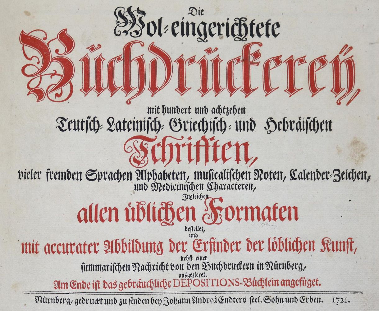 Große Abbildung Nr.1: 142-1122 (Ernesti,J.H.G.).: (Druckkunst)