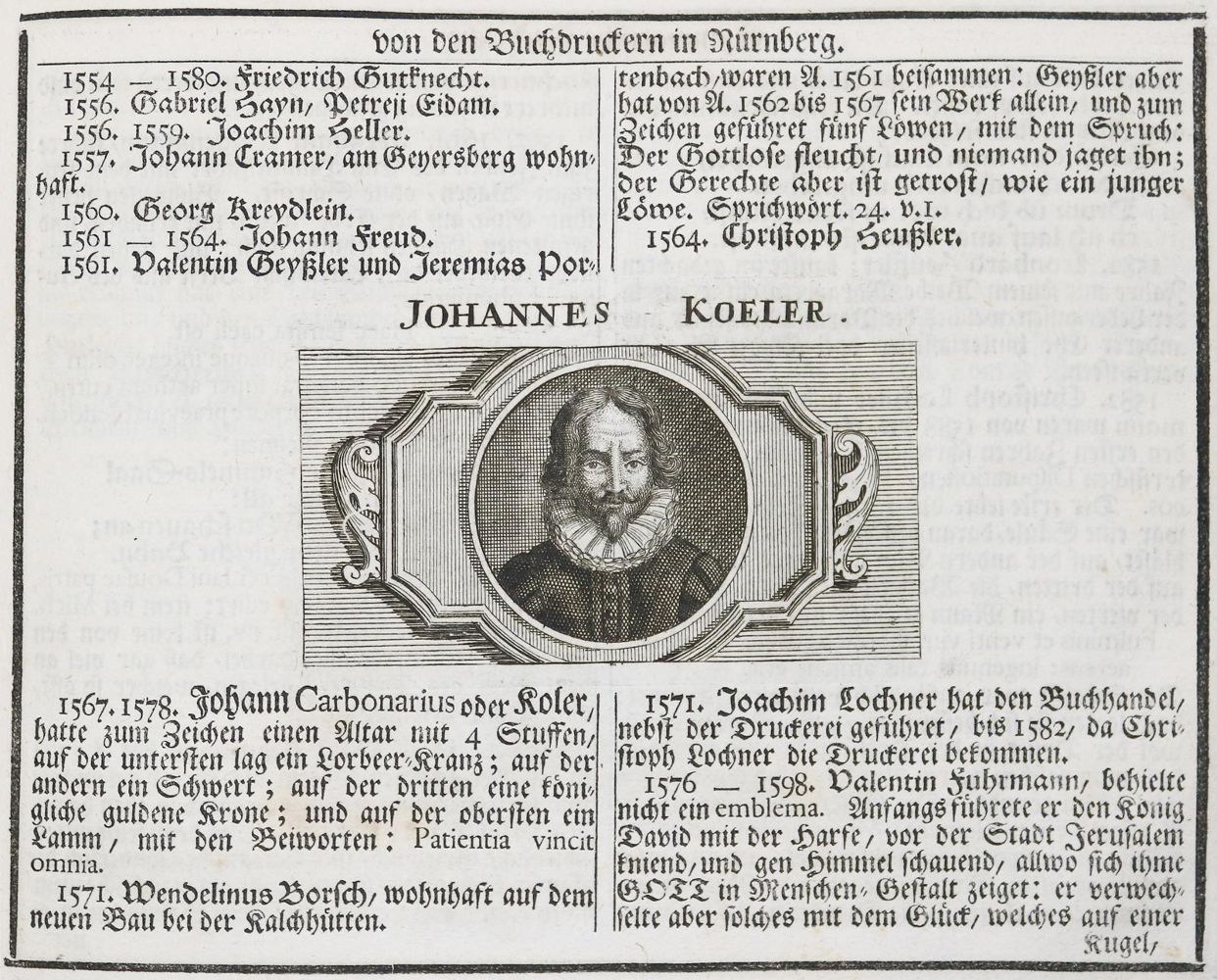 Große Abbildung Nr.2: 142-1122 (Ernesti,J.H.G.).: (Druckkunst)