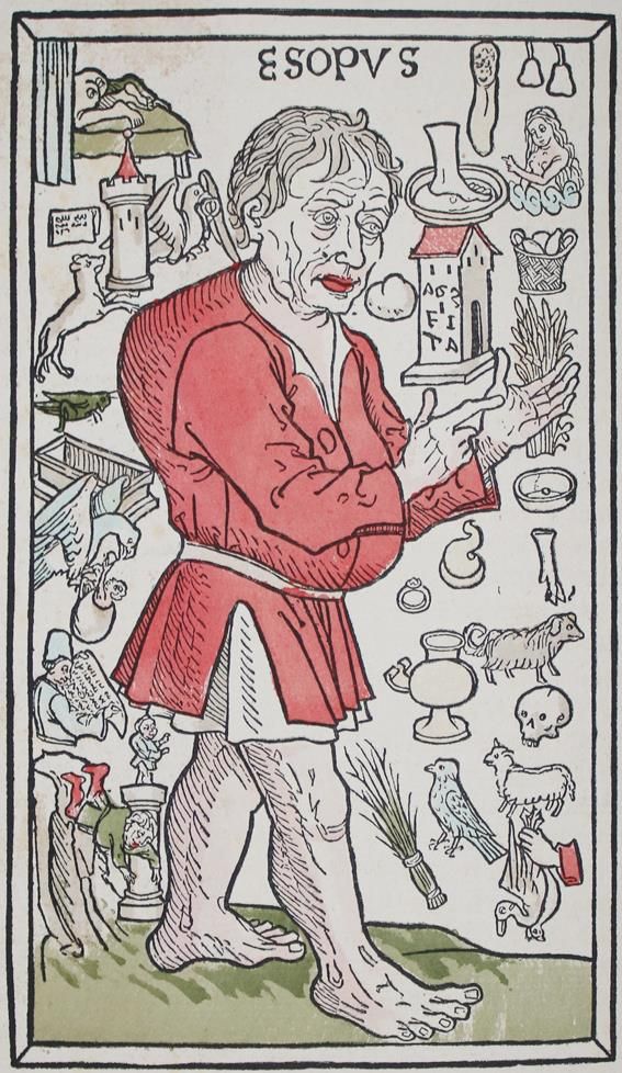 Große Abbildung Nr.1: 142-1128 Aesop.: (Faksimile)