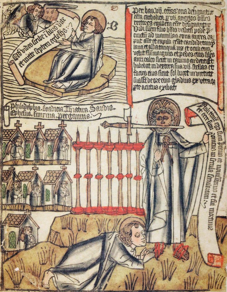 Große Abbildung Nr.2: 142-1132 Apocalypsis Johannis: (Faksimile)