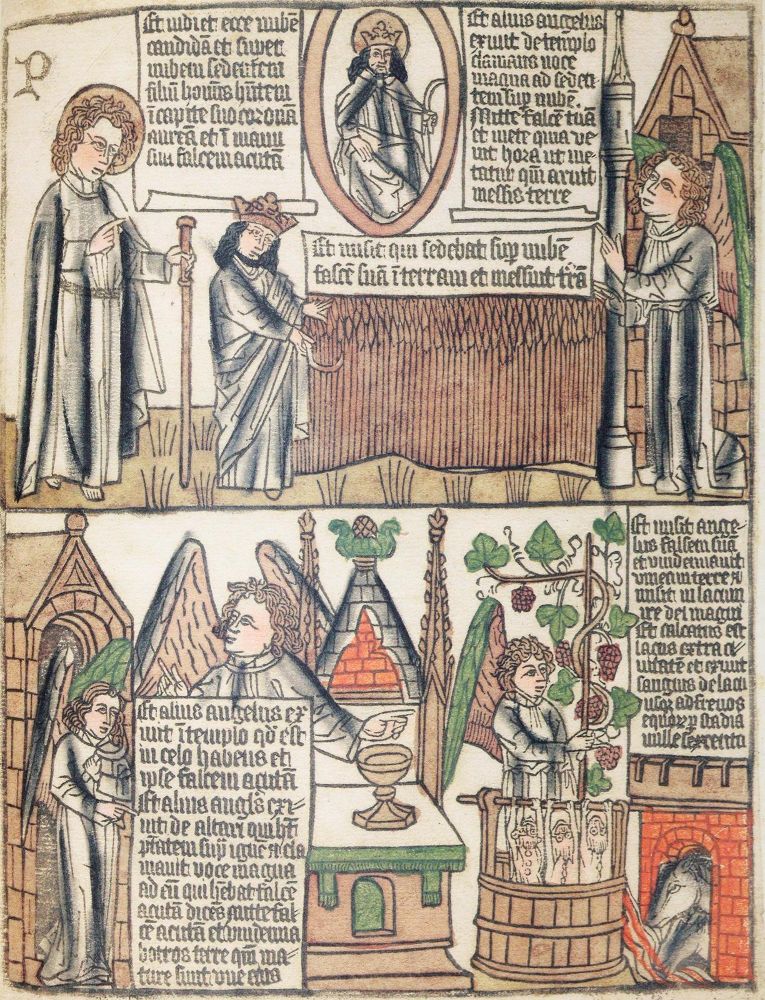Große Abbildung Nr.4: 142-1132 Apocalypsis Johannis: (Faksimile)