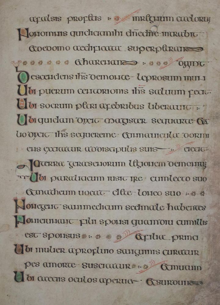 Große Abbildung Nr.2: 142-1146 Book of Kells.: (Faksimile)