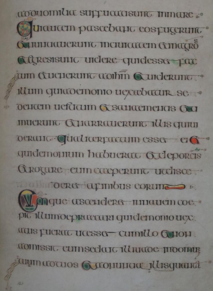 Große Abbildung Nr.3: 142-1146 Book of Kells.: (Faksimile)