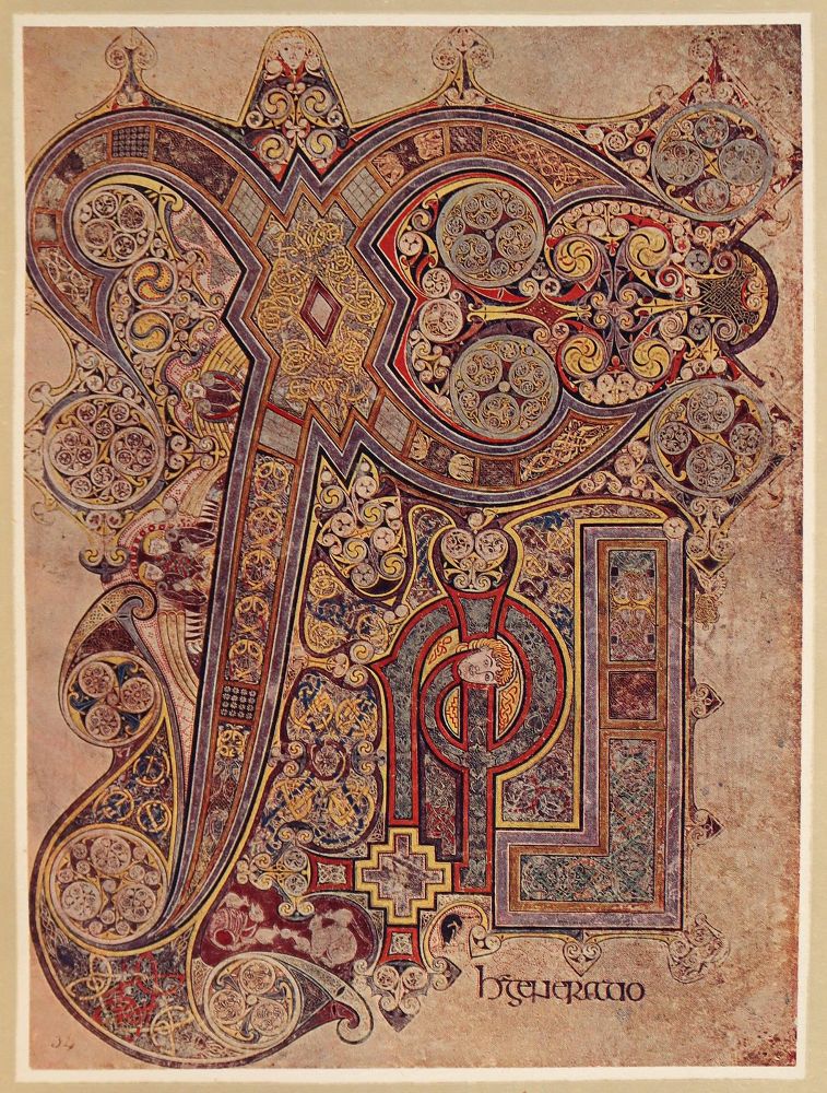 Große Abbildung Nr.4: 142-1147 Book of Kells, The.: (Faksimile)