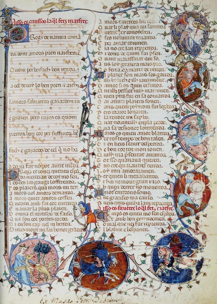 Große Abbildung Nr.2: 142-1149 Breviari d'Amour.: (Faksimile)