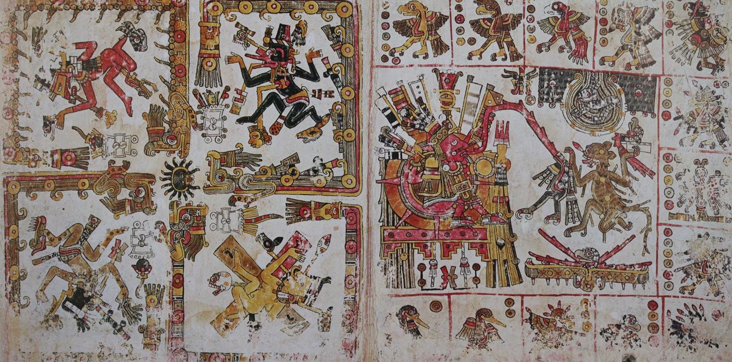 Große Abbildung Nr.1: 142-1151 Codex Borgia.: (Faksimile)