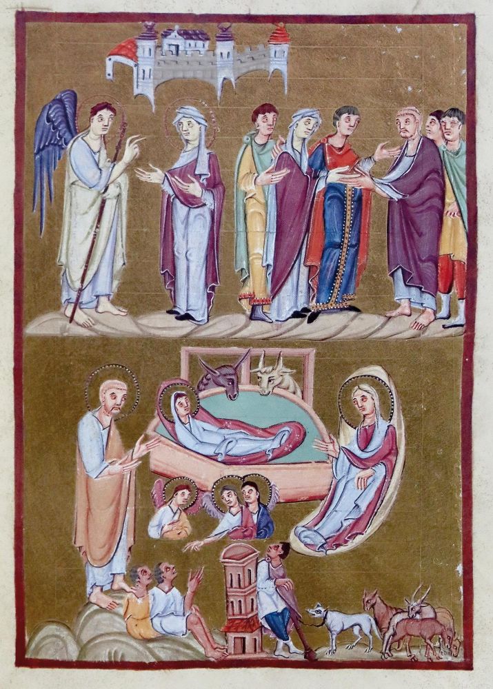 Große Abbildung Nr.1: 142-1161 Evangeliar Ottos III, Das.: (Faksimile)