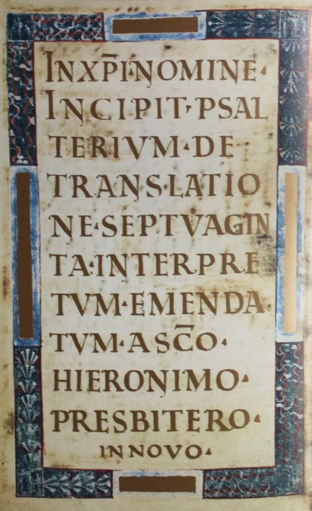 Große Abbildung Nr.1: 142-1166 Goldene Psalter, Der.: (Faksimile)