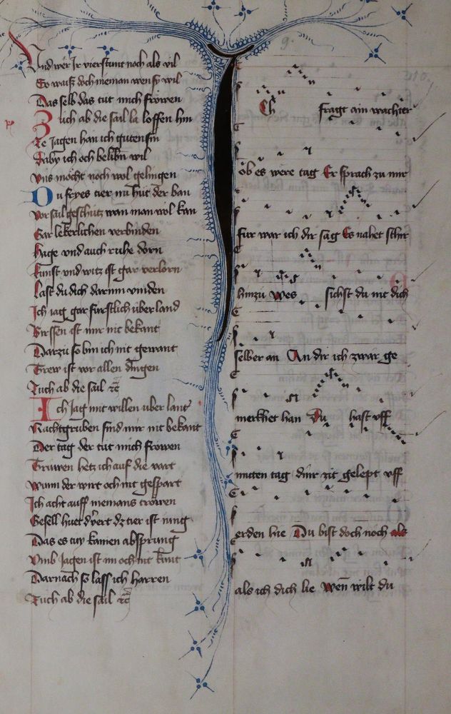 Große Abbildung Nr.2: 142-1175 Hugo von Montfort.: (Faksimile)