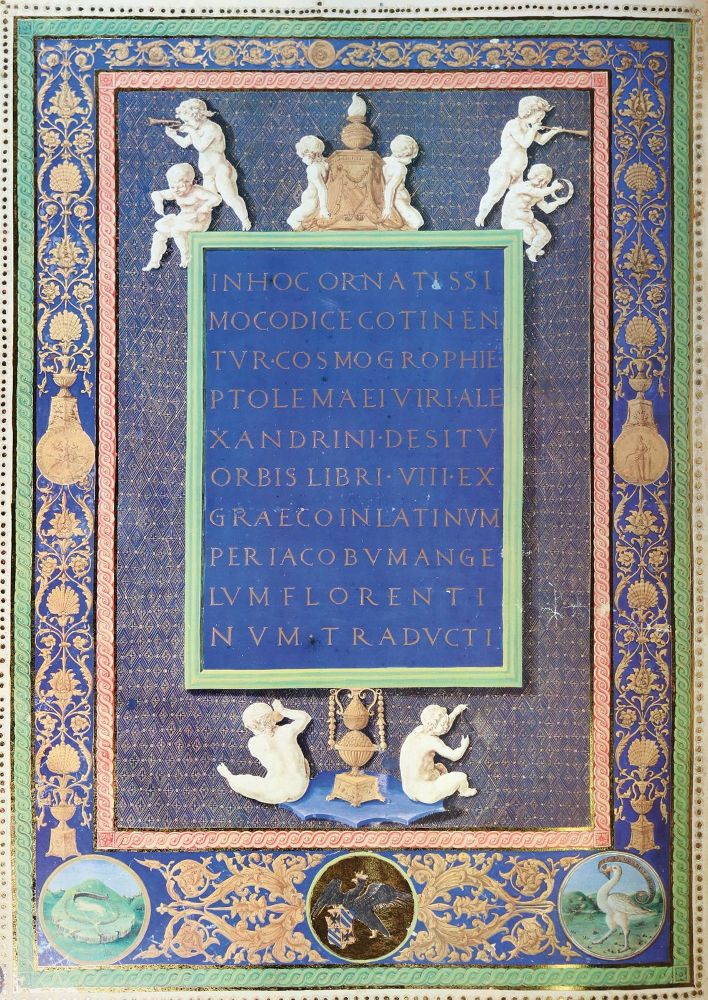 Große Abbildung Nr.2: 142-1190 Ptolemaeus,C.: (Faksimile)