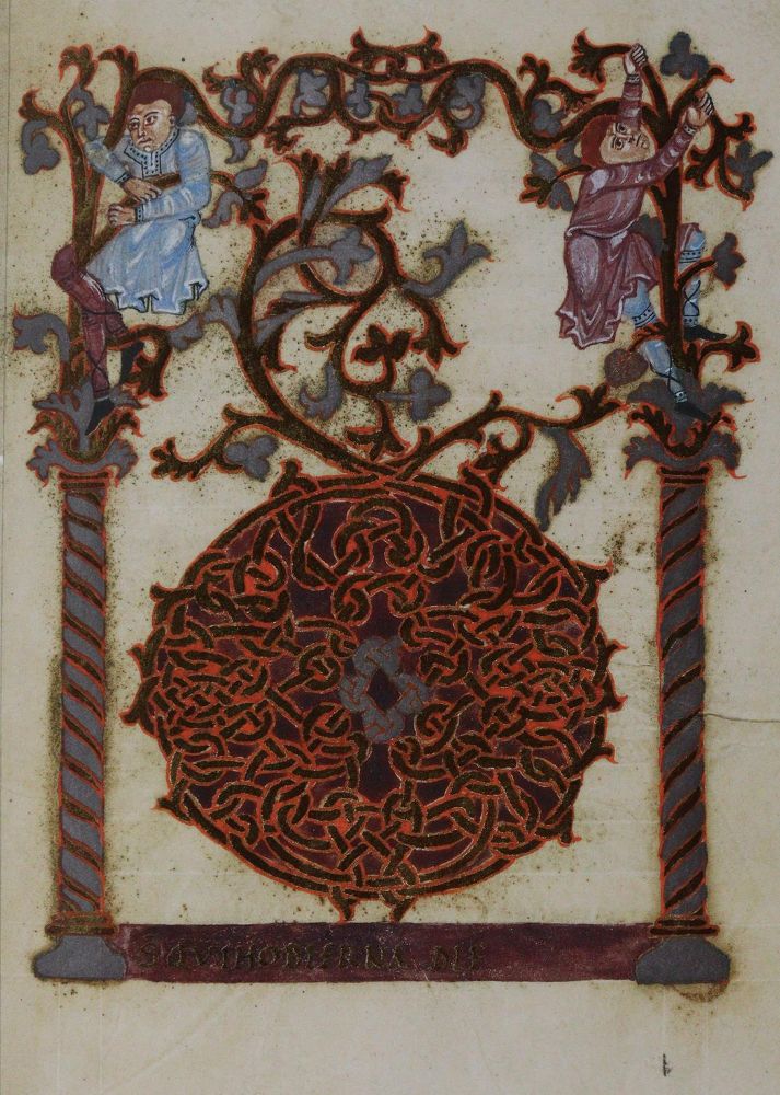 Große Abbildung Nr.3: 142-1197 Sakramentar von Beauvais.: (Faksimile)