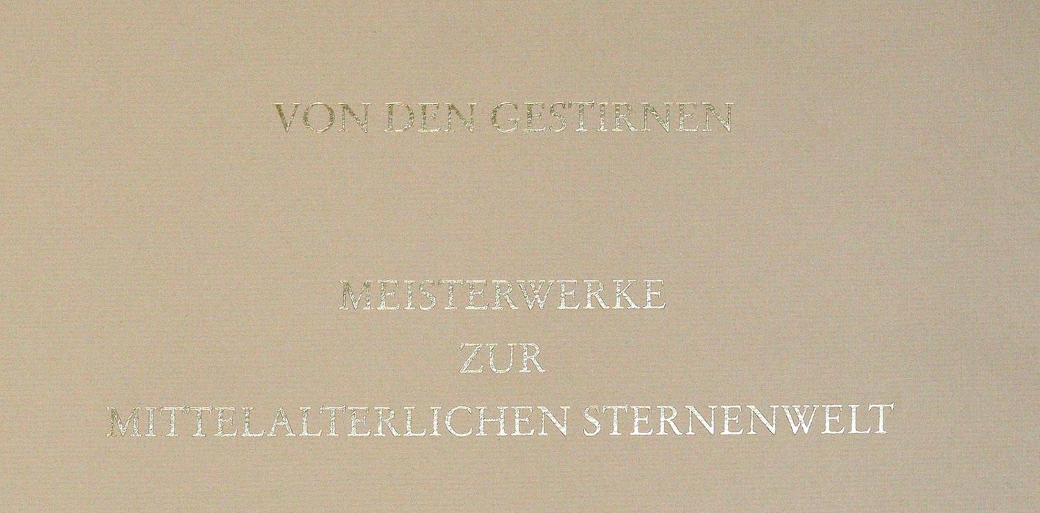 Große Abbildung Nr.2: 142-1211 Von den Gestirnen.: (Faksimile)