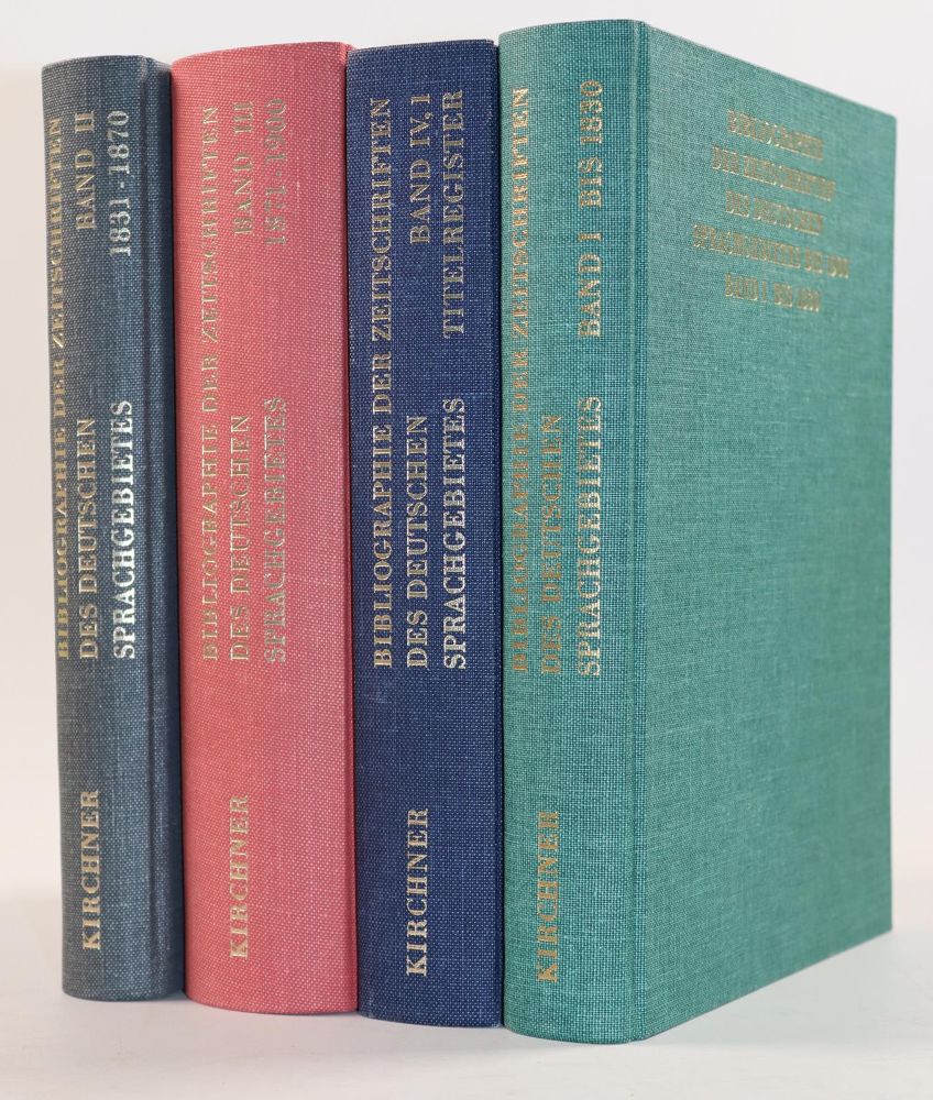 Große Abbildung Nr.4: 142-1219 Kirchner,J. u. H.Jessen.: (Bibliographie und Buchwesen)