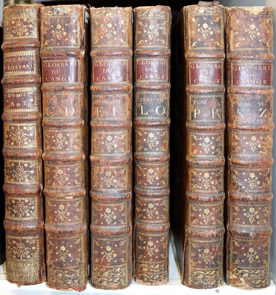 Große Abbildung Nr.2: 142-1229 Du Cange,C.Dufresne.: (Lexika - Wörterbücher - Sprachwissenschaften)