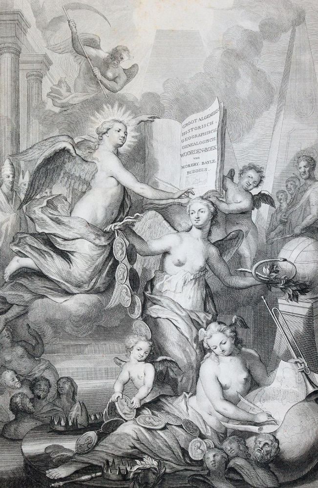 Große Abbildung Nr.1: 142-1234 Hoogstraten,D.v. u. J.L.Schuer.: (Lexika - Wörterbücher - Sprachwissenschaften)