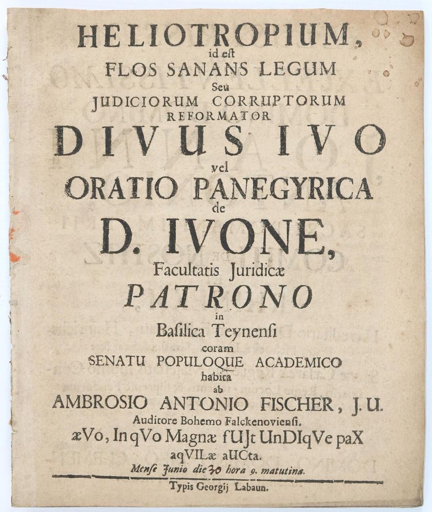 Große Abbildung Nr.1: 142-124 Fischer,A.A.: (Alte Drucke, Handschriften und Theologie)