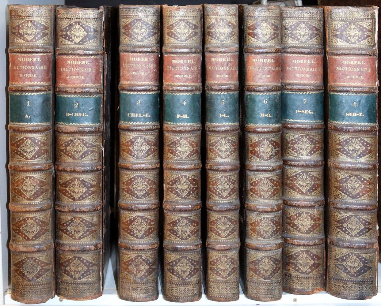 Große Abbildung Nr.2: 142-1240 Moreri,L.: (Lexika - Wörterbücher - Sprachwissenschaften)