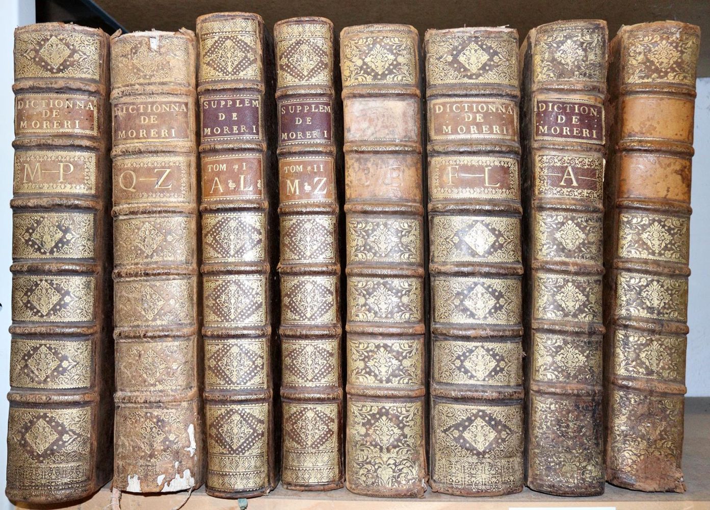 Große Abbildung Nr.2: 142-1242 Moreri,L.: (Lexika - Wörterbücher - Sprachwissenschaften)