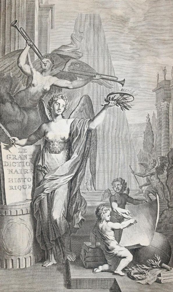 Große Abbildung Nr.1: 142-1244 Moreri,L.: (Lexika - Wörterbücher - Sprachwissenschaften)