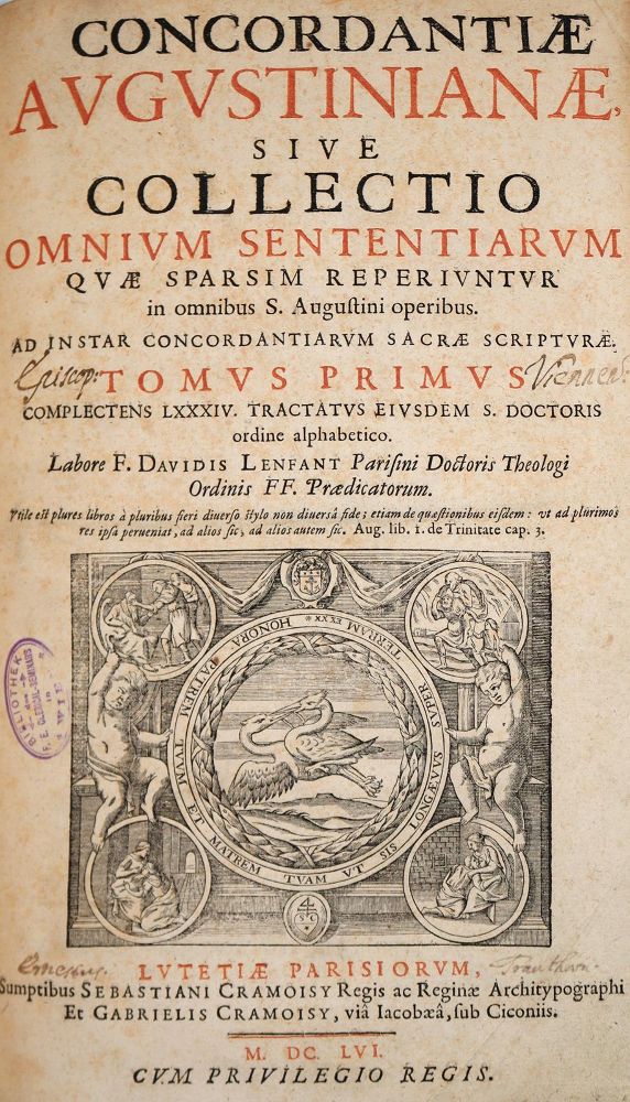 Große Abbildung Nr.1: 142-13 Lenfant,D.: (Augustinus)